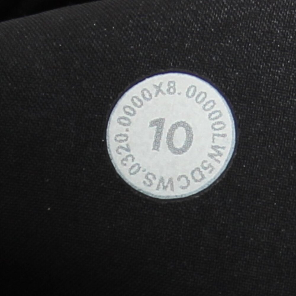 Lululemon Keep Moving 7/8 Pant Heathered Black / Black Gray Full-On Luxtreme 10 - Picture 16 of 16